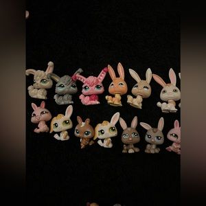 Littlest pet shop bunny bundle